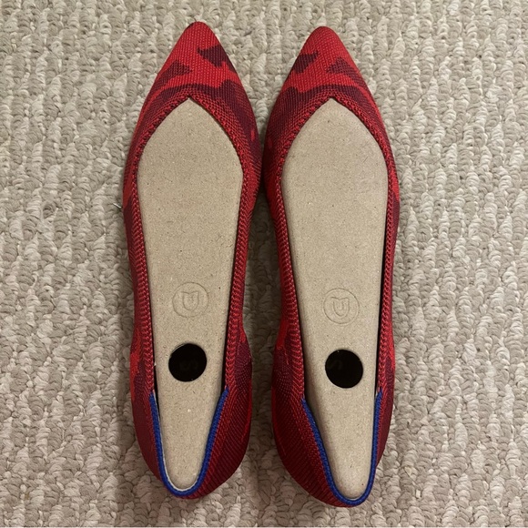 EUC Size 6.5 Red Camo Rothy’s Points - Picture 3 of 3